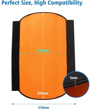 Waterproof E-Bike Battery Protective Cover | Reflective & Cold-Resistant Covers for 28-34 cm Batteries | Extend Lifespan | Dustproof EBike Accessories - Buy Online on GoSupps.com