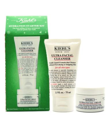 Kiehl's Hydration Starter Holiday Gift Set:: Ultra Facial Cleanser and Ultra Facial Cream