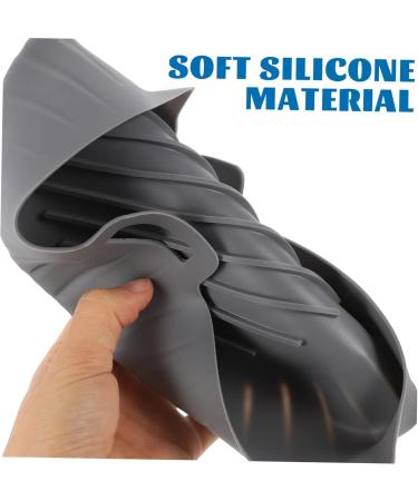 Zerodeko 2pcs Air Fryer Pan Deep Fryer Silicone Bakeware Silicone Air Fryer Liner to Rotate Household Food Greyx2pcs 23X20X8CMx2pcs - Buy Online on GoSupps.com