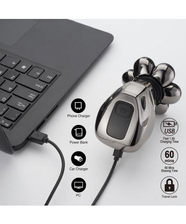 Best Head Shavers for Bald Men - 7D Flexible Blade Electric Shaver with Smart LED Display | Smooth Shaving Experience - Buy Online on GoSupps.com