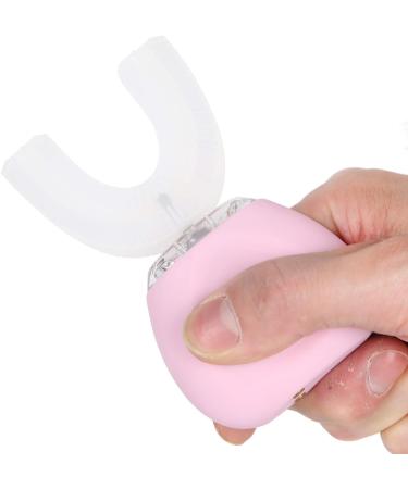 U-Shaped Kids Automatic Toothbrush 360 Smart U-Shape Toothbrush Toothbrush Electric U Shaped Toothbrush Toothbrush for Ultrasonic for Child Adult(Pink) - Buy Online on GoSupps.com