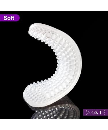 SmatiS Heel Grips - 4 Pairs of 4D Inserts for Loose High Heels - Anti-Slip, Prevent Rubbing & Blisters - Transparent Women's Shoe Pads - Buy Online on GoSupps.com