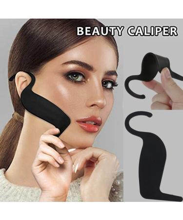 2Pcs Face Contour Makeup Stencils - Lightweight & Durable Tool for Perfect Eye Liner & Contour Makeup - Fits All Face Shapes - Buy Online on GoSupps.com