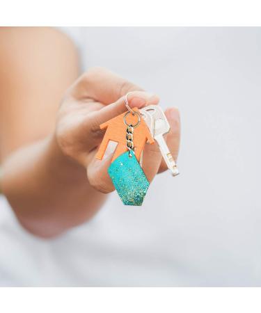 COHEALI 4 Pcs Pendant Mold Keychain for Crafts Hanging Tag Pet Tag Pendant Charms Silicone Mold Fudge Epoxy Whitex2pcs 5.1X7.8CMx2pcs - Buy Online on GoSupps.com