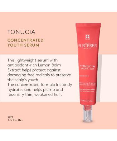Rene Furterer TONUCIA Youth Serum for Thin Weakened Hair - Collagen-Boosting Anti-Aging Treatment - 2.5 fl. oz. - Shop Internationally - Buy Online on GoSupps.com