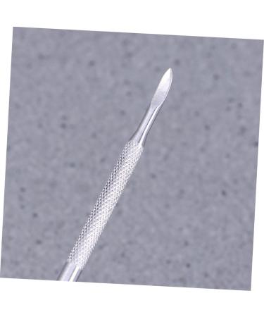 minkissy Cuticle Trimmer Metal Cuticle Pusher Steel Cuticle Remover Cuticle Remover Kit Cuticle Pusher Tool Nail Cuticle Tool Manicure Tools Nail Cuticle Pusher Cleaning Stick Cosmetic - Buy Online on GoSupps.com