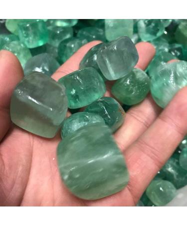 10pc Rough Natural Crystal Quartz Cube Stone Decoration Green Fluorite Quartz Tumbled for Ornaments Gifts Natural Stones and Minerals - Buy Online on GoSupps.com
