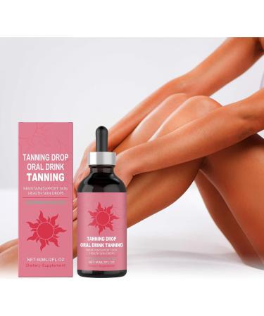 Sunless Self Tanning Drops Self Tanning Lotion Fast Absorption Moisturizing Natural Intensive Indoor Outdoor Use - Buy Online on GoSupps.com