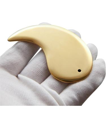Pure Brass Copper Guasha Board Scraper Neck Body Meridian Scrapping Muscle Relaxing Acupuncture Stimulation Physical Therapy 1Pcs (Color : 3) - Buy Online on GoSupps.com