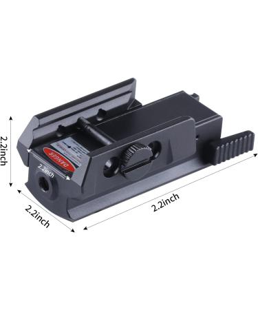 HONESTILL Red Dot Laser Sight | Type-C Fast Rechargeable for 20mm Rail | Pistol Rifle Hunting - Buy Online on GoSupps.com