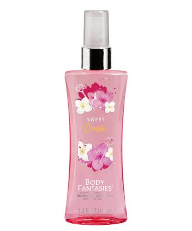 Body Fantasies (1 Bottle Fragrance Body Spray - Sweet Crush Scent - 3.2 fl oz Vanilla Pineapple 3.2 Fl Oz (Pack of 1)
