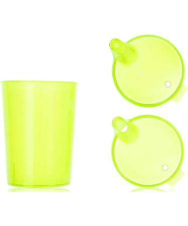Horn Medical Beak Cup | Drinking Aid | 250ml | 2 Lids (Large & Small) | Color Selectable (Yellow) - International Shipping Available - Buy Online on GoSupps.com