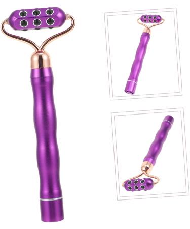DOITOOL Facial Tool Facial Eye Care Hand Tools Eyelid Wisking Tool Electric Under Eye Roller Metal Eye Roller Eye Tool Dark Circle Remover Eye Mini Eye Supplies Purple Face - Buy Online on GoSupps.com