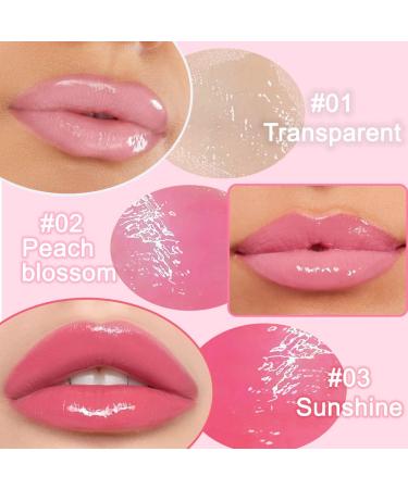 BINGBRUSH Mini Mirror Lip Gloss - 6 Colors Plumping Mood Lipstick & High-Shine Tinted Lip Balm for Longlasting Moisturizing Care - Buy Online on GoSupps.com
