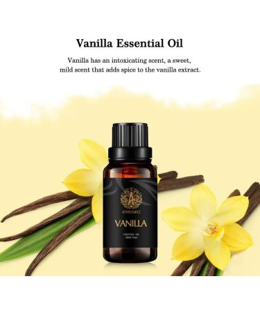 100% Pure Vanilla Essential Oil 1oz | Therapeutic Aromatherapy for Diffusers & Humidifiers | 30ml Home & Massage Use - Buy Online on GoSupps.com