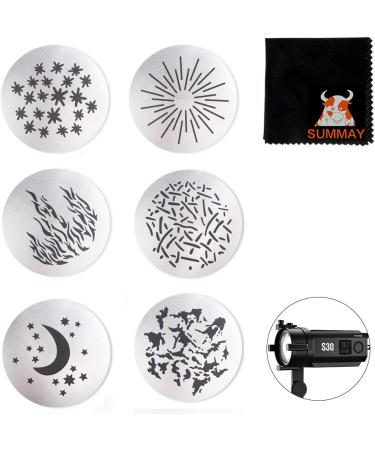 Godox SA-09-001 Gobo Set for S30 LED Light - Creative Effects | SUSA09001 - Buy Online on GoSupps.com