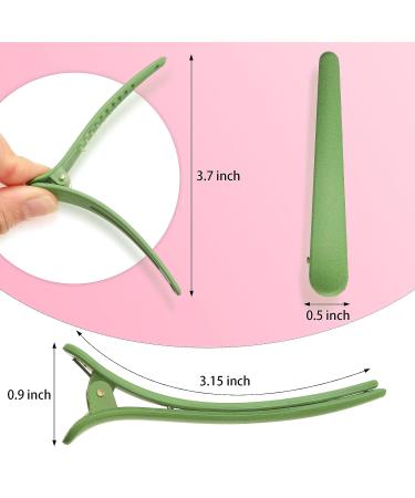 24 Pcs Alligator Hair Sectioning Clips for Women - Styling Barrettes with Container - 2.95 Inch Colorful Hair Accessory - Buy Online on GoSupps.com