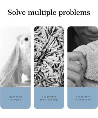 Fast-Drying Microfiber Dog Towel Soft Bathing Accessories for Small & Medium Dogs & Cats - Befitery Green - Buy Online on GoSupps.com