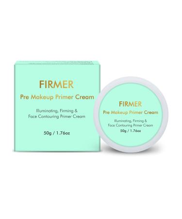 Firmer Pre Make-Up Primer Cream Multifunctional Skin Perfector  Skin Firming  Skin Illuminating  Face Contouring & Slimming  age repair Hydrating Makeup Primer For Youthful Glow  Paraben Free - 50 GM