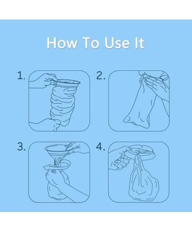 20 Disposable EMESIS Bags with Mouthpiece - 1000ml Mixed Color Vomit Bags for Kids & Adults - High Density Spitting Bags - Buy Online on GoSupps.com