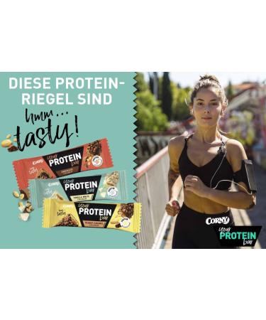 Buy Corny Protein Crunchy Vanilla & White Chocolate Bars | 30% Protein No Added Sugar | Bulk Pack of 12x45g - International Shipping Available - Buy Online on GoSupps.com