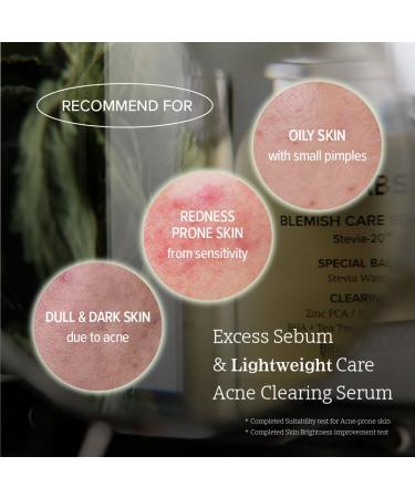 O'LABS Blemish Care Serum 30ml / 1.01 fl.oz Lightweight Facial Serum Vitamin C Stevia Water Base - Buy Online on GoSupps.com