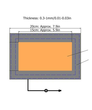 Flexible Heating Pillows & Mats - Fast Safe Infrared Heating for Clothing & Festivals - Buy Online on GoSupps.com