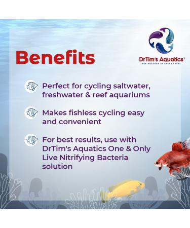 Dr Tim's Aquatics 830 Ammonium Chloride 2 Oz Bottle - Buy Online on GoSupps.com