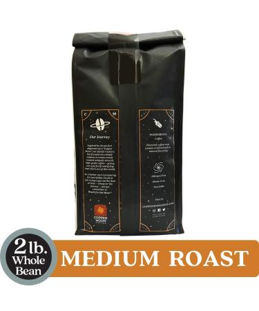 Copper Moon Whole Bean Coffee Southern Pecan Blend - Medium Roast 2 lbs - Buy Online on GoSupps.com