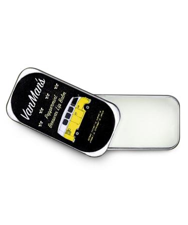 Vanman's Organic Peppermint Beeswax Lip Balm - 3 Pack | Moisturizing Chapstick with Rosemary, Almond, Peppermint & Coconut Oil - Vitamin E Infused, Removes Dead Skin Cells - For Dry Lips - Buy Online on GoSupps.com