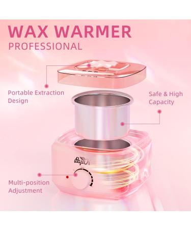 BOYUJK Professional Waxing Kit for Women and Men - 500g Wax Beads, Wax Pot, Wooden Strips, 2 Wax Sprays - Hot Waxing Kit for Full Body Hair Removal - Buy Online on GoSupps.com