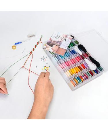 962Pcs Friendship Bracelet String Kit with 110 Colors Embroidery Thread, 800 Beads, and Cross Stitch Tools - Perfect Gift with Storage Box, Multicolor - Buy Online on GoSupps.com