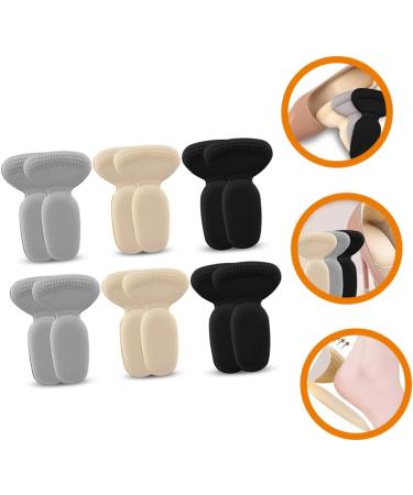 6 Pairs Reusable High Heel Half Size Insert Pads - Protective Heel Liners & Cushions for Comfortable Shoes - Assorted Colors & Adhesive Backing - Buy Online on GoSupps.com