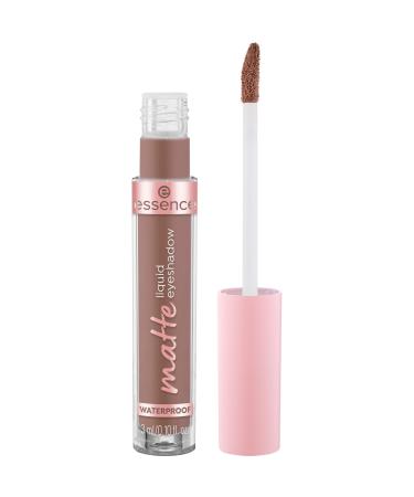 Essence Cosmetics Matte Liquid Eyeshadow Liquid Eyeshadow, Long Lasting, Coverage, Quick Drying, Natural, Intense in Color 3 ml