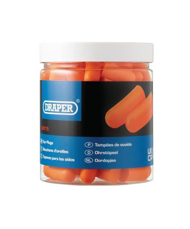 Draper 04115 Disposable Ear Plugs - 50 Pairs | Comfortable Noise-Reducing International Shipping - Buy Online on GoSupps.com