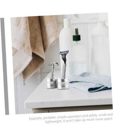 FRCOLOR 8-Piece Razor Holder Stand for Men | Premium Shaving Brush & Razor Organizer | Durable & Stylish Grooming Tools - Buy Online on GoSupps.com