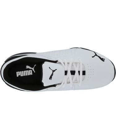 PUMA Men's Viz Runner Sneaker 11 Wide - White/Black | Lightweight Athletic Shoes - Buy Online on GoSupps.com