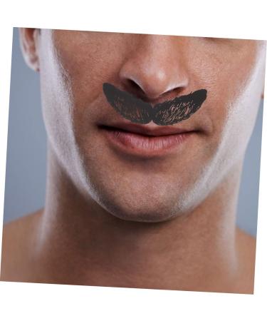 Frcolor 48 Leaves Hair Removal Wax Kit for Face Beard & Eyebrows - Mustache Protection Stickers Included | Black - 1 Pack - Buy Online on GoSupps.com