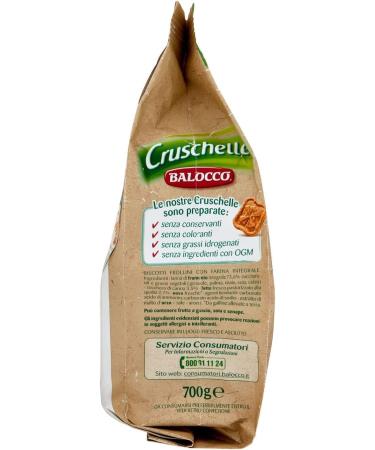  Balocco Balocco Biscotti con farina integrale e zucchero di canna biscuits with solid grain flour and brown sugar cookies 100% Italian biscuits 700 g set of 6 - Buy Online on GoSupps.com