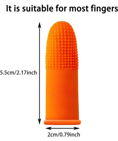 Pufeuoo 200Pcs Latex Finger Covers - Anti Slip Finger Protectors for Sewing, Adhesives, Gardening and Wax - Buy Online on GoSupps.com