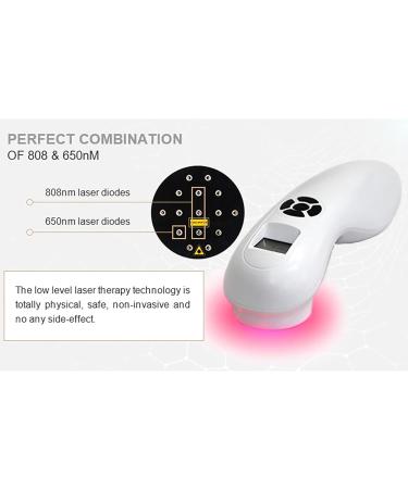 Handheld Illuminator Portable Home Pain Relief Device with Pulse Multi-Speed Adjustment for Knee Shoulder Back Joint and Muscle Pain Relief for Humans and Animals - Buy Online on GoSupps.com