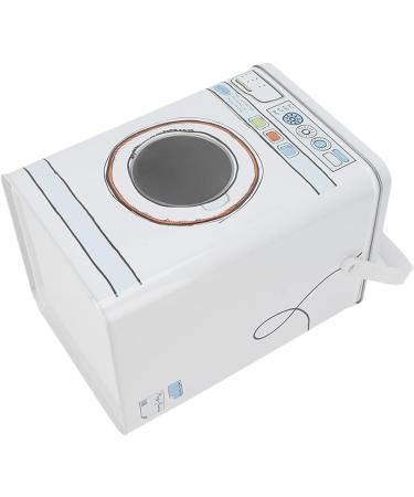 Detergent Container Good Sealing Decor Display Laundry Powder Box Washing Machine Shape with Handle for Washing Tablets for Storing - Buy Online on GoSupps.com
