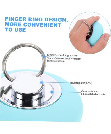 Housoutil Pore cleanser Deep Cleansing Brush Skin Cleaner Pore Cleaning Device Pore Cleaner Electric Scrubber Electric Facial Brush Facial Wash Cleaner Pores Washbasin Silica Gel - Buy Online on GoSupps.com