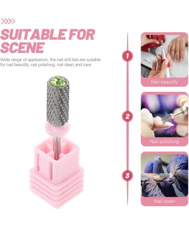 minkissy Nail Bits Cuticle Nail Drill Bit Cuticle Bit for Nail Drill Acrylic Nail Drill Bits Nail Drill Bits for Acrylic Nails Safety Bits for Nail Drill Tungsten Steel Clean Manicure Tools 7x1.2cm 1.0 - Buy Online on GoSupps.com
