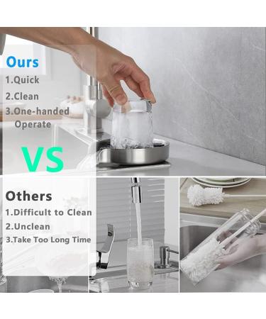 ciyeu Bottle Cleaner Automatically Clean The Presses The Cup Cleaner for Kitchen Sink Faucet Bottle Cleaner for Quick Cleaning at Bar Home Cafe - Buy Online on GoSupps.com