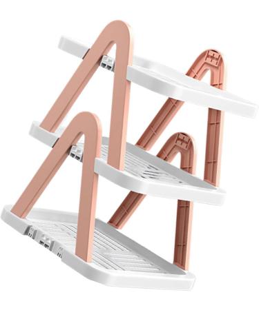 Efficient shoe storage solution with multiple unique shoe storage racks. Space saving home shoe shelf Multi-color  - Buy Online on GoSupps.com