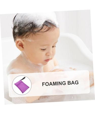 Buy Purple Nylon Bubble Net Bath Bag for Shampoo Bars Eco-Friendly Durable & Ideal for Travel - Buy Online on GoSupps.com