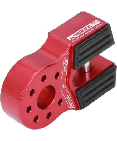 Buy 16000lb Winch Hook & Flat Shackle Mount - Universal Red Aluminium Alloy for UTV SUV Pickup | International Shipping Available - Buy Online on GoSupps.com