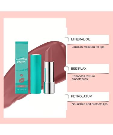  Nuvilo Nude mineral oil and beeswax - moisturizing for soft smooth and well-groomed lips (4 pcs) - Buy Online on GoSupps.com