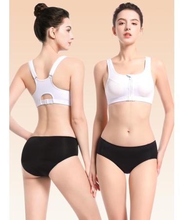 Carer 3-Pack Period Underwear for Strong Bleeding | Comfortable XL Black with 50ml Pad - Buy Online on GoSupps.com